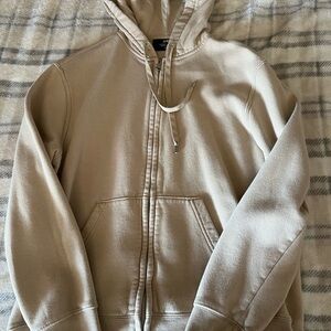 H&M Light Tan Hooded Jacket